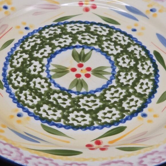 Temptations by Tara Old World Confetti 8in Salad Plate Replacement - Picture 6 of 8